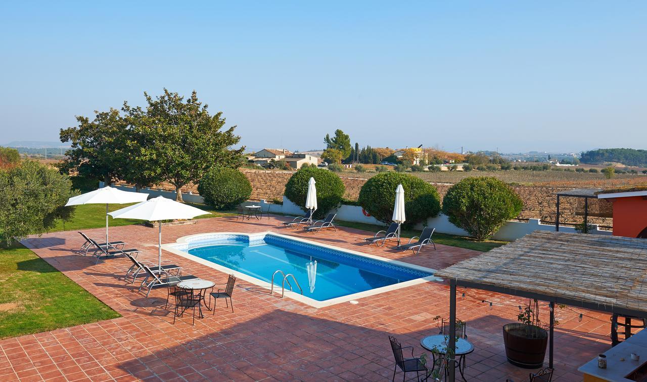 Hotel Rural Cal Ruget Vilobi Del Penedes Exterior photo