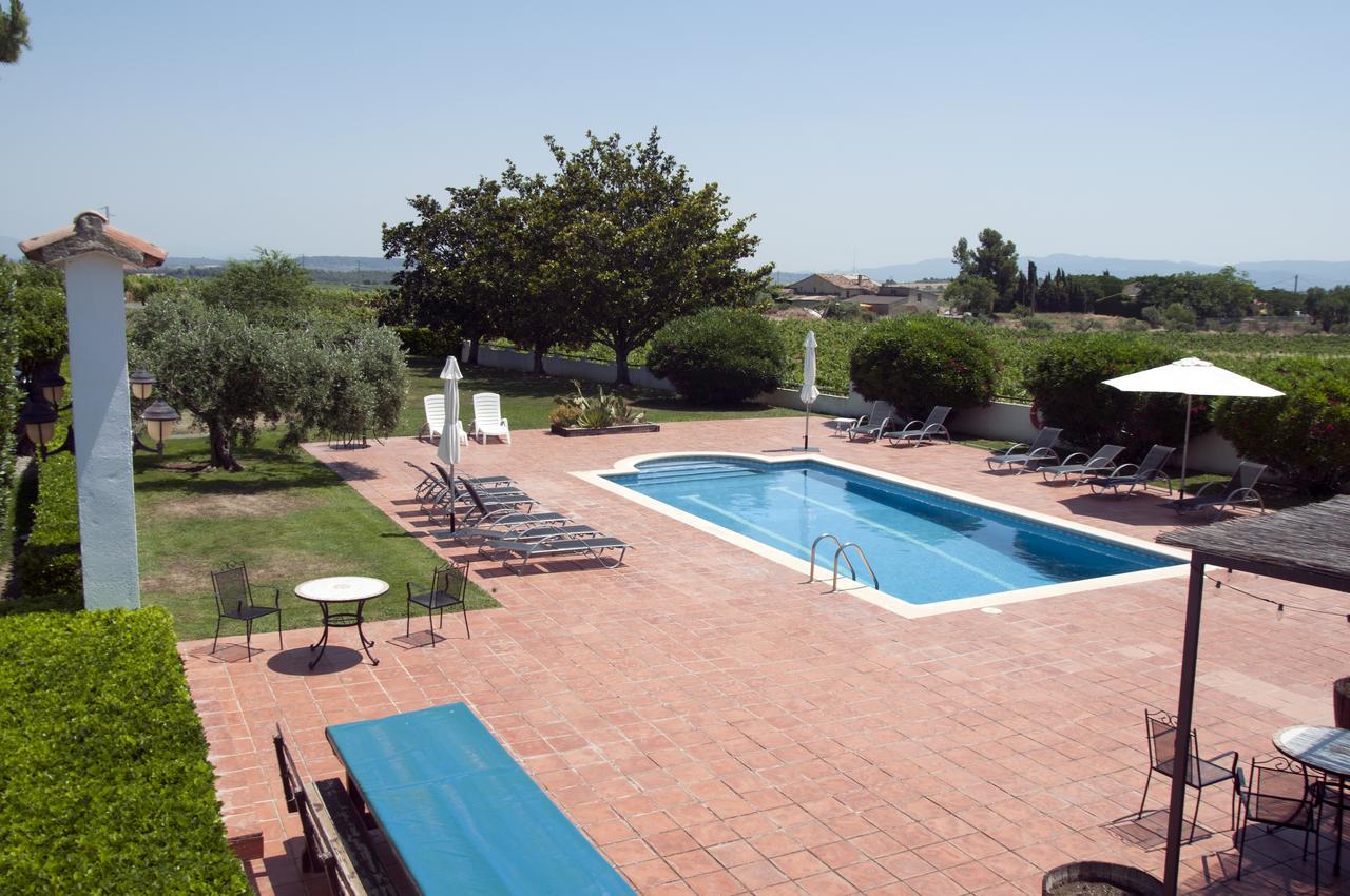Hotel Rural Cal Ruget Vilobi Del Penedes Exterior photo