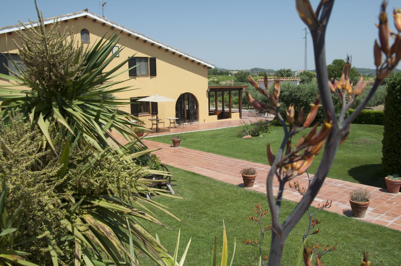Hotel Rural Cal Ruget Vilobi Del Penedes Exterior photo