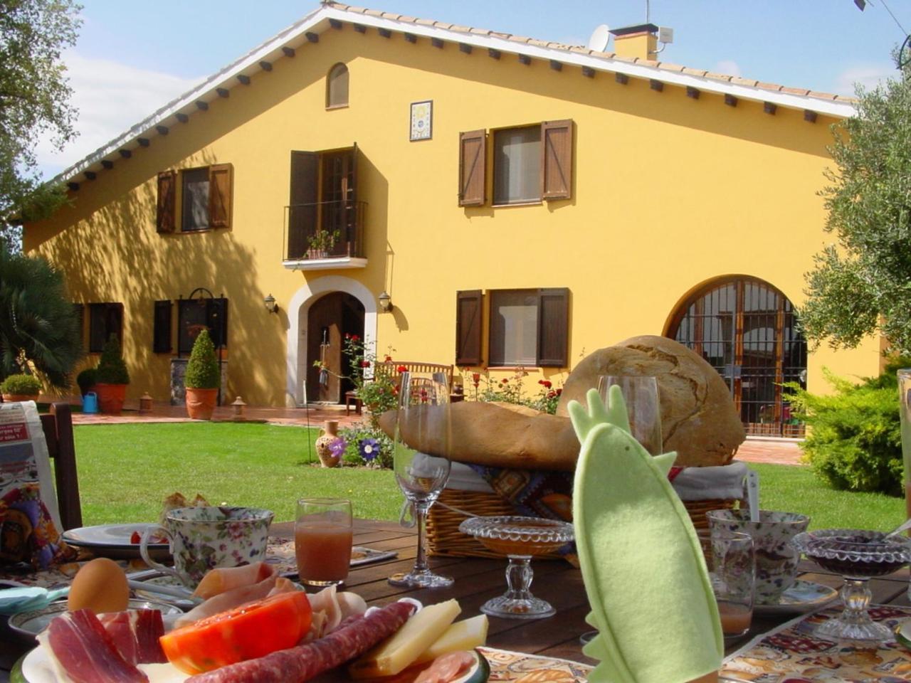 Hotel Rural Cal Ruget Vilobi Del Penedes Exterior photo